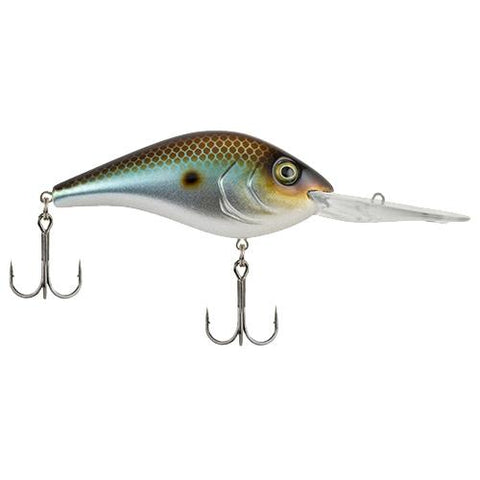 Dredger Hard Bait Lure - 3" Length, 7-8 oz, 20'-22.50' Depth, 2 Hooks, Rusty Shad, Per 1