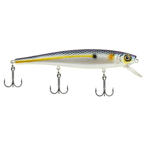 Skinny Cutter 110 Shallow Hard Bait Lure - 4 1-4" Length, 7-16 oz, 3'-5' Depth, 2 Hooks, Chameleon Pearl, Per 1