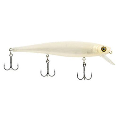 Skinny Cutter 110 Shallow Hard Bait Lure - 4 1-4" Length, 7-16 oz, 3'-5' Depth, 2 Hooks, Pearl Vapor, Per 1