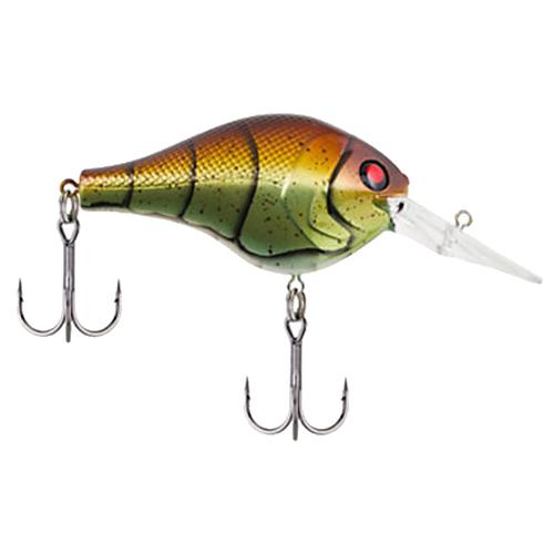 Digger Hard Bait Lure - 2" Length, 3-8 oz, 4'-6' Depth, 2 Hooks, Vintage Craw, Per 1