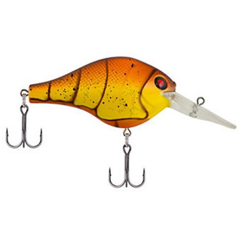 Digger Hard Bait Lure - 2" Length, 3-8 oz, 4'-6' Depth, 2 Hooks, Spring Craw, Per 1