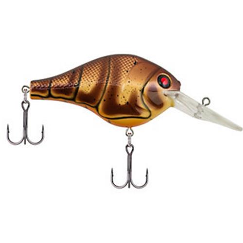 Digger Hard Bait Lure - 2 1-2" Length, 11-16 oz, 10'-12' Depth, 2 Hooks, Brown Craw, Per 1