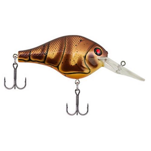 Digger Hard Bait Lure - 2 3-4" Length, 7-8 oz, 12'-15' Depth, 2 Hooks, Brown Craw, Per 1