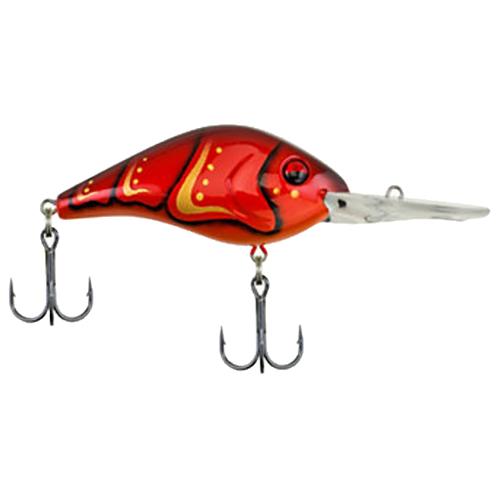 Dredger Hard Bait Lure - 2" Length, 5-16 oz Weight, 8'-10' Depth, 2 Hooks, Boiled Craw, Per 1