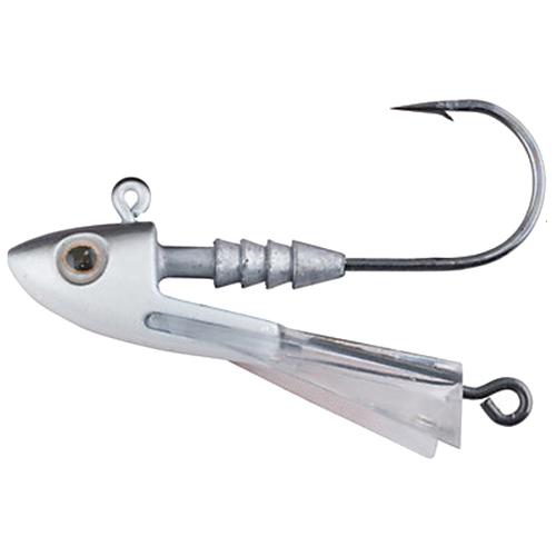 Snap Jig Jigheads Lure - 1-4 oz Size. 1-0 Hook, Black Shad, Per 2