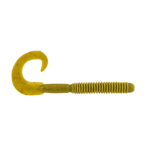 MaxScent Lunch Worm Soft Bait - 6" Length, Motor Oil, Per 10