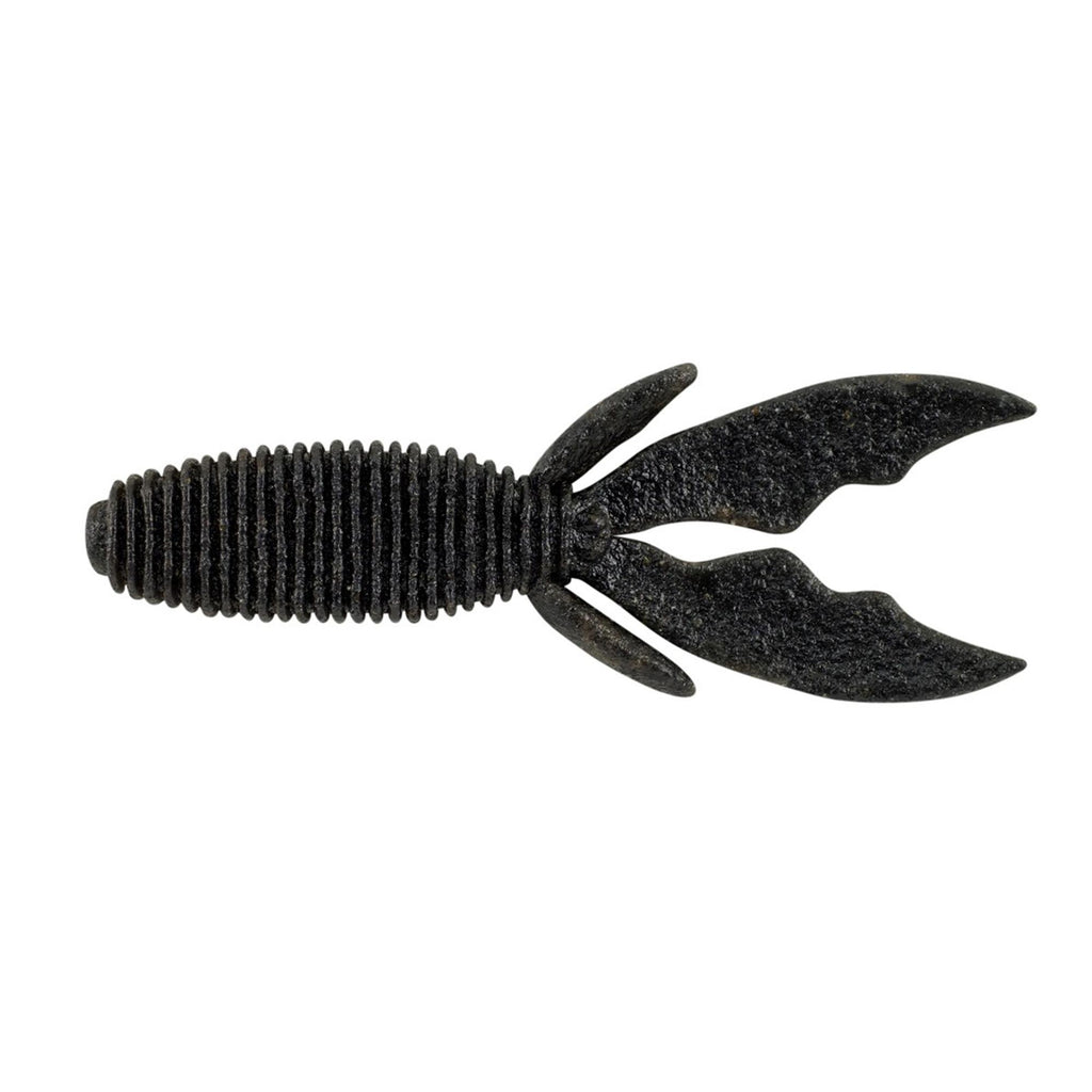 MaxScent Creature Hawg Soft Bait - 4" Length, Black, Per 8