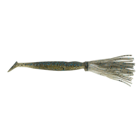 Bearded Grass Pig Soft Bait - 5" Length, Blue Shiner Gold, Per 6