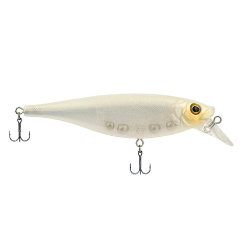 Juke Hard Bait Lure - 4" Length, 11-16 oz Weight, 3'-5' Depth, 2 Hooks, Pearl Vapor, Per 1