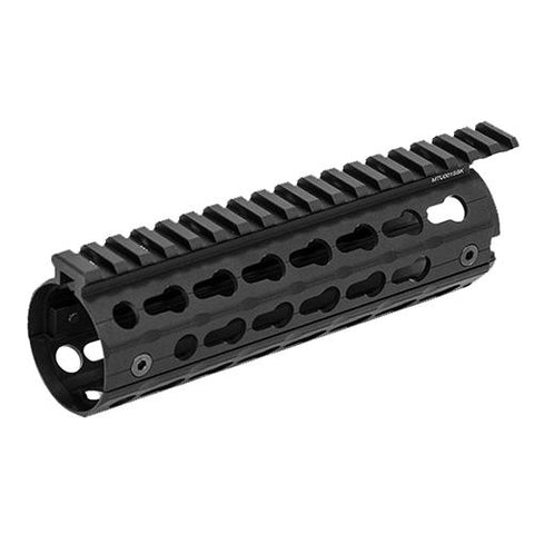 UTG Pro AR15 Super Slim Keymod Drop-In - Carbine Length Rail, Black