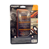 Double Folders - Titan with 6 Additional Blades and Nylon Sheath, Orange, Clam Package