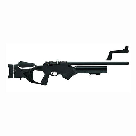 Barrage Semi Automatic PCP Rifle - .22 Caliber, 19.70" Barrel, Removeable-Adjustable Stock, Black