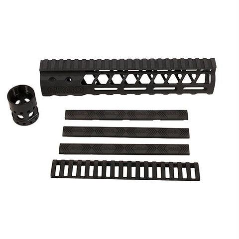 SuperLite Modular Free Float Rail System - 9", M-Lok, Black