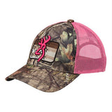 Cap - Downwind, Mossy Oak Break-Up Country-Pink