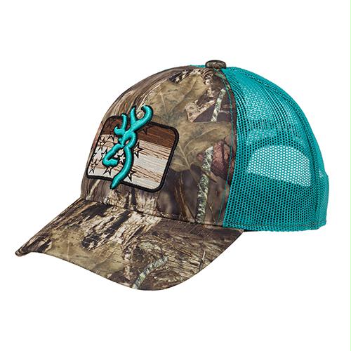 Cap - Downwind, Mossy Oak Break-Up Country-Teal