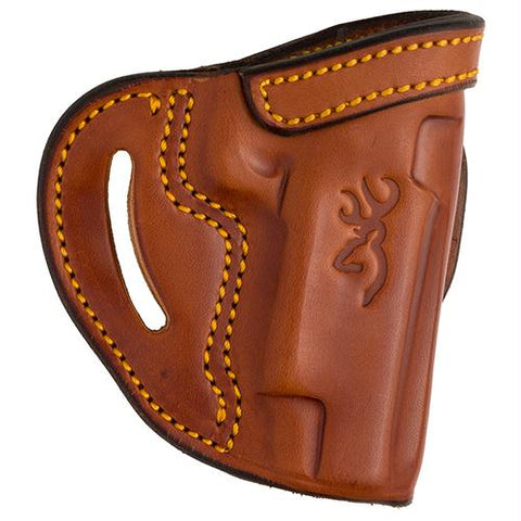 Leather Holster - 1911-22-1911-380, Belt Loop Open Top, Tan