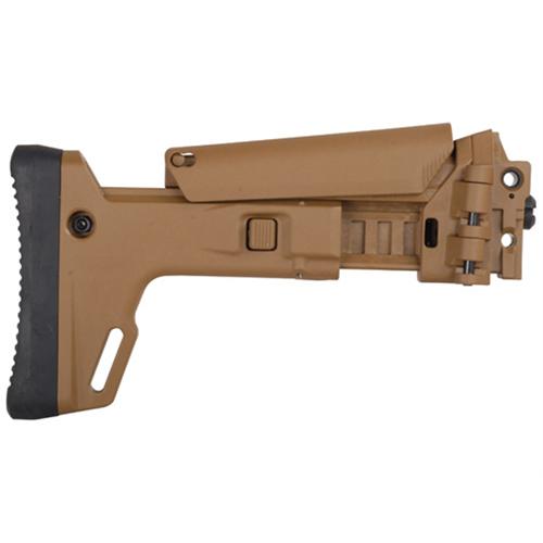 ACR Enhanced 7-Position Telescoping Side Folding Buttstock - Coyote Tan