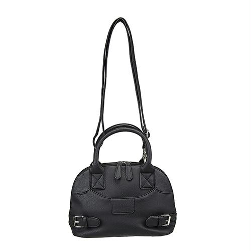 Small Dome Cross body Bag - Black