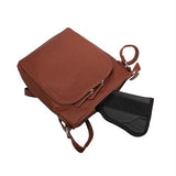 Messenger Crossbody Bag - Brown