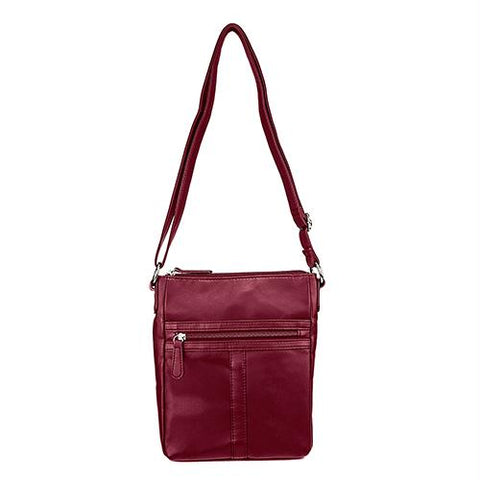 Messenger Crossbody Bag - Red