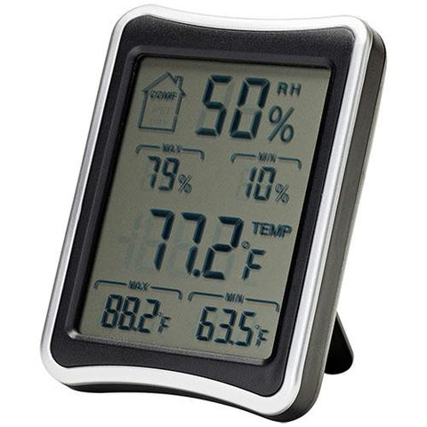 Digital Hygrometer, Black