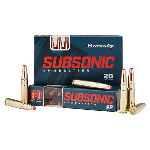 300 Blackout - Subsonic, 190 Grains, Sub-X Subsonic Flex Tip eXpanding, Per 20