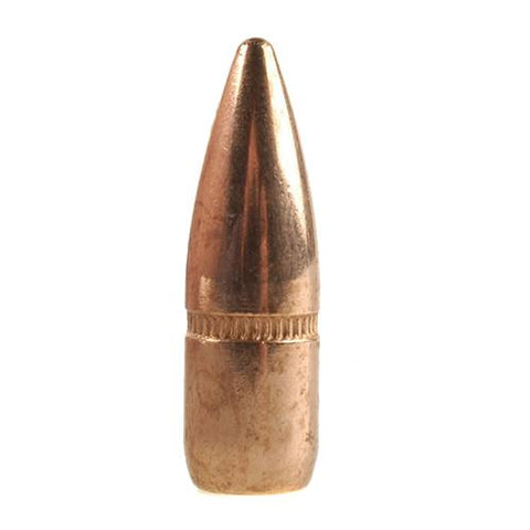 22 Caliber Bullets - (.224 Diameter) 55 Grains, Full Metal Jacket Boat Tail with Cannelure, Per 500