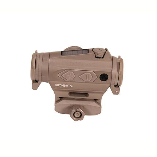 Romeo4T Compact Red-Dot Sight - 1x20mm, 0.5 MOA Ballistic Circle Dot Reticle, Flat Dark Earth