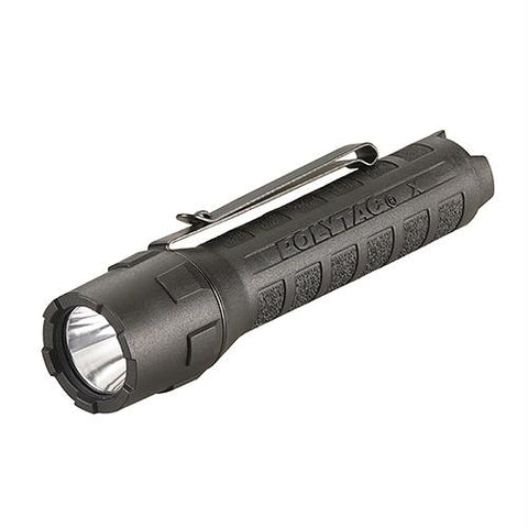 PolyTac X Dual Fuel Professional Tactical Light - 600 Lumens, Black