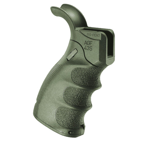 Ergonomic Folding Pistol Grip - M16-M4-AR-15, Oliuve Drab Green