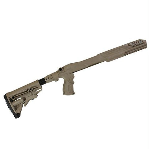 Ruger 10-22 M4 Precision Stock Pro Conversion Kit - Flat Dark Earth