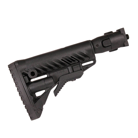 Folding Collapsible Buttstock System - VZ.58, Polymer Joint, Bkack