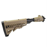 M4 Folding Collapsible Buttstock - with Shock Absorber, Zasta M70 B1, B3 - M77 B1, Flat Dark Earth