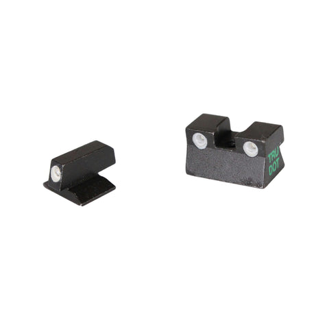 Remington R1 Pistol Tru-Dot Sight, Green Fron-Rear, Matte Black