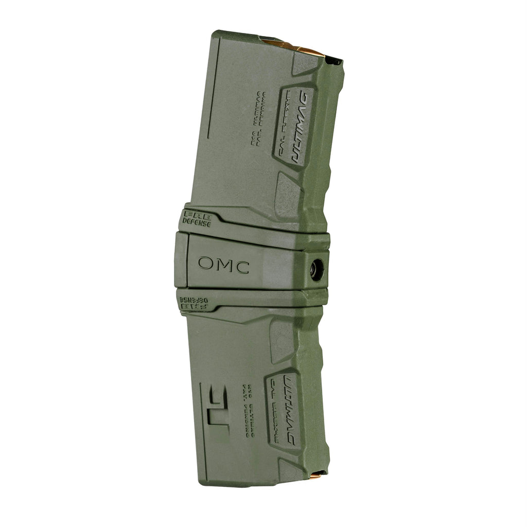 Opposite Magazine Coupler - Two 10 Rounds Ultimag Nagazines with Two Ultimags, Olive Drab Green