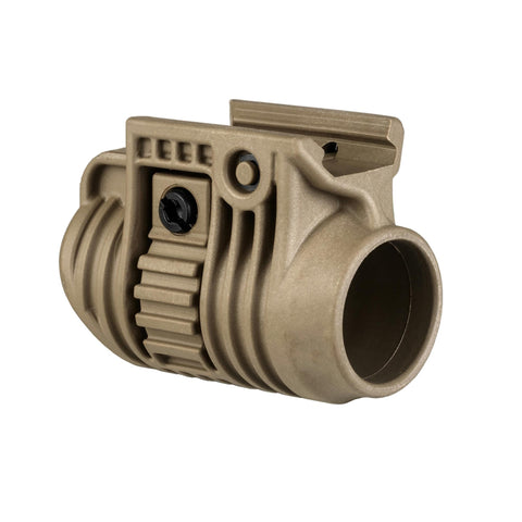 Tactical Light or Laser Adapter - 1 1-8", Flat Dark Earth