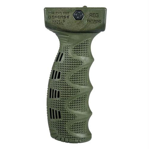 Rubber Overmolded Ergonomic Foregrip - Olive Drab Green