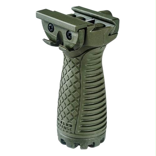 Rubberized Stout Foregrip - Olive Drab Green