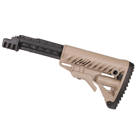 Recoil Compensating Collapsible Buttstock Kit - AK-47-74, Flat Dark Earth