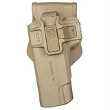 1911 Models Level 2 Holster - Retention, Paddle-Belt, Ambidextrous, Flat Dark Earth