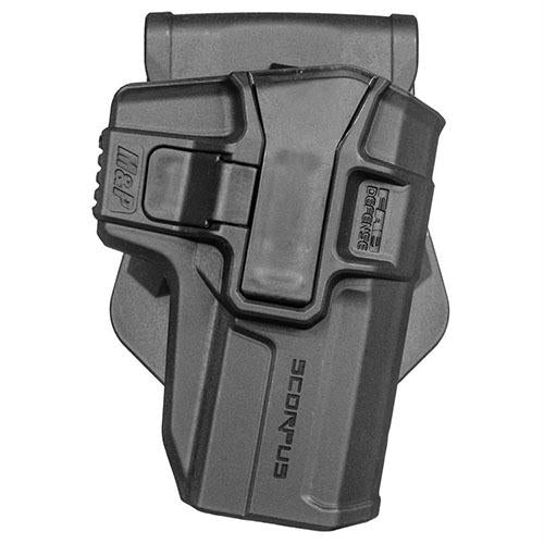 Smith & Wesson M&P Level 2 Holster - Retention, Paddle-Belt, Right Hand, Black