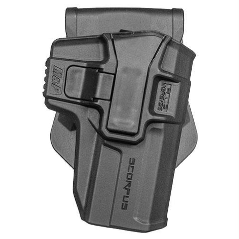 Smith & Wesson M&P Level 1 Holster - Swivel, Paddle-Belt, Ambidextrous, Black