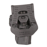 Smith & Wesson M&P Level 2 Holster - Retention, Paddle-Belt, Smith & Wesson M&P 9-.40, Left Hand, Black