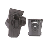 Smith & Wesson M&P Level 2 Holster - Retention, Paddle-Belt, Smith & Wesson M&P 9-.40, Left Hand, Black