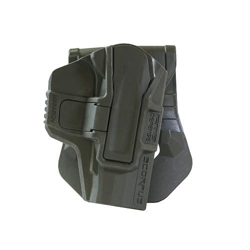 Makarov Level 1 Holster - Paddle-Belt, Ambidextrous, Olive Drab Green