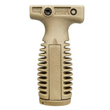 Quick Release Tactical Vertical Grip with Battery Compartment - Flat Dark earth