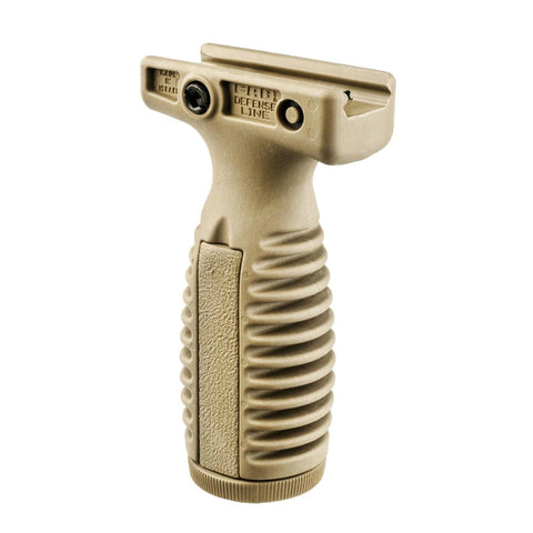 Quick Release Tactical Vertical Grip with Battery Compartment - Flat Dark earth