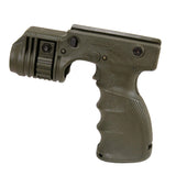 Picatinny Rail Grip - with 1" Light Adapter, Olive Drab Green