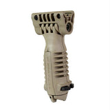 Tactical Foregrip with Integrated Adjustable Bipod, Flat Dark Earth