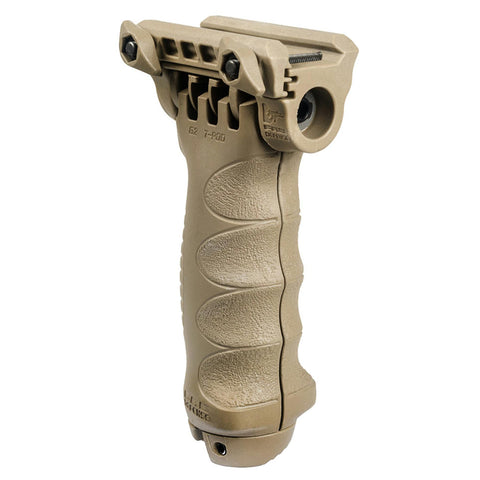 Tactical Vertical Foregrip with Integrated Adjustable Bipod - Gen II, Flat Dark Earth